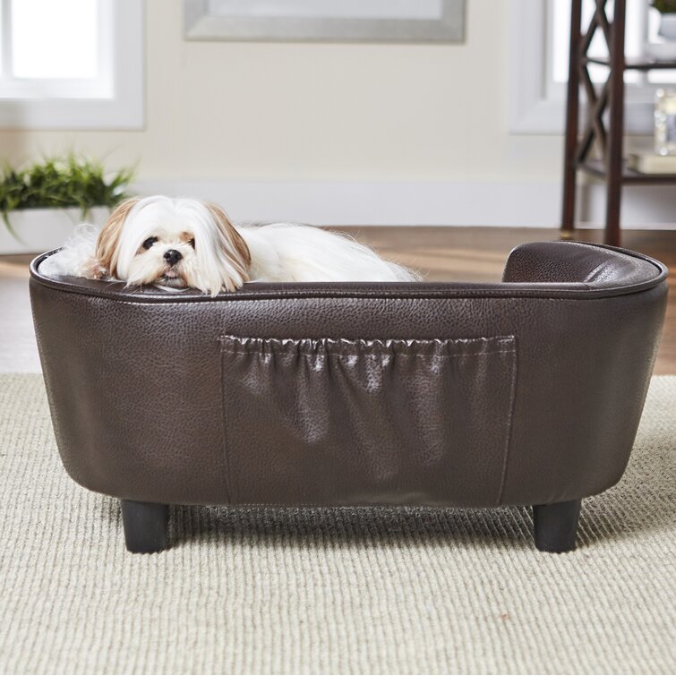 Pets and leather outlet couches